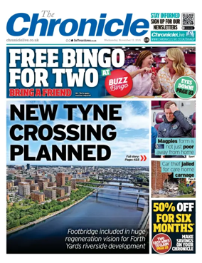 Cover of The Chronicle (South Tyneside and Durham)