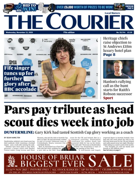 Cover of The Courier & Advertiser (Fife Edition)