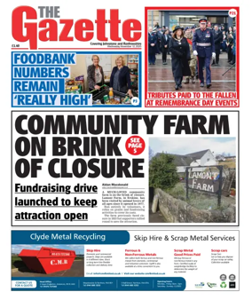 Cover of The Gazette (Scotland)
