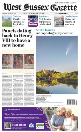 Cover of West Sussex Gazette