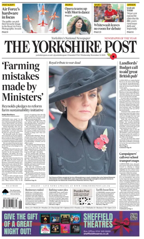 Cover of Yorkshire Post