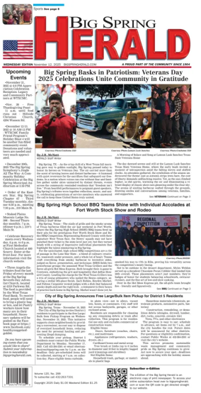Cover of Big Spring Herald
