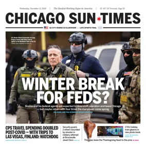 Cover of Chicago Sun-Times