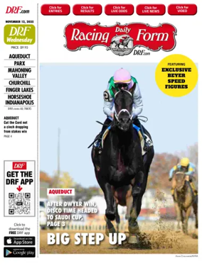 Cover of Daily Racing Form National Digital Edition