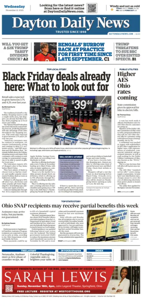 Cover of Dayton Daily News