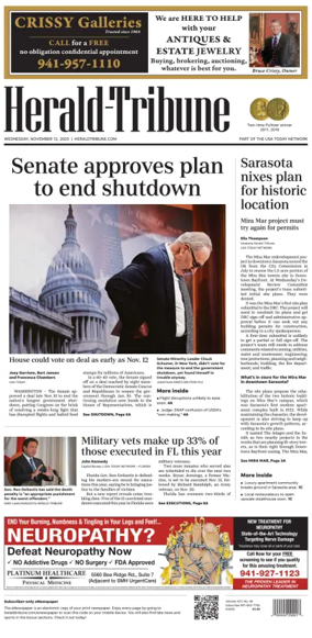 Cover of Herald-Tribune