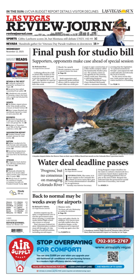 Cover of Las Vegas Review-Journal