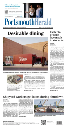 Cover of Portsmouth Herald