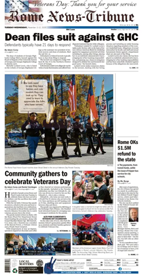 Cover of Rome News-Tribune