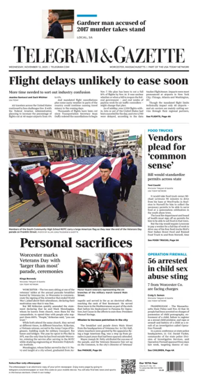 Cover of Telegram & Gazette