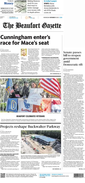 Cover of The Beaufort Gazette