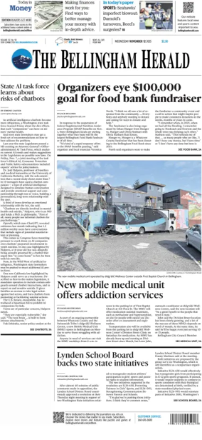 Cover of The Bellingham Herald