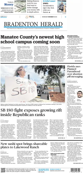 Cover of The Bradenton Herald