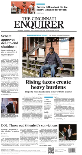 Cover of The Cincinnati Enquirer