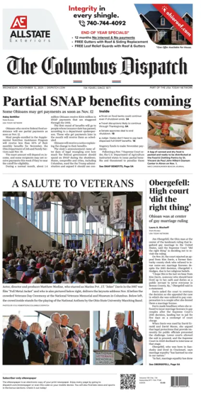 Cover of The Columbus Dispatch