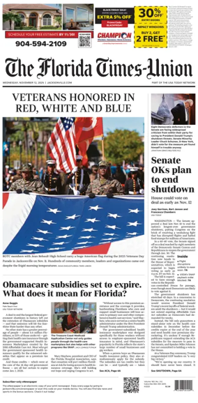 Cover of The Florida Times-Union