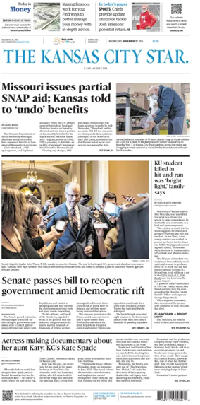 Cover of The Kansas City Star