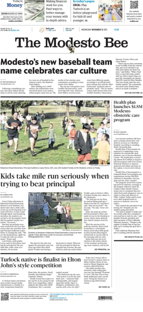 Cover of The Modesto Bee