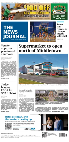 Cover of The News Journal