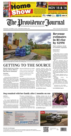 Cover of The Providence Journal