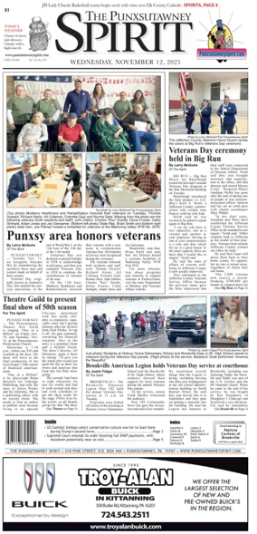 Cover of The Punxsutawney Spirit