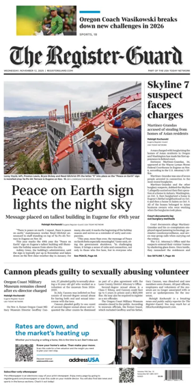 Cover of The Register-Guard