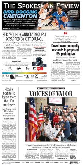 Cover of The Spokesman-Review (Spokane)