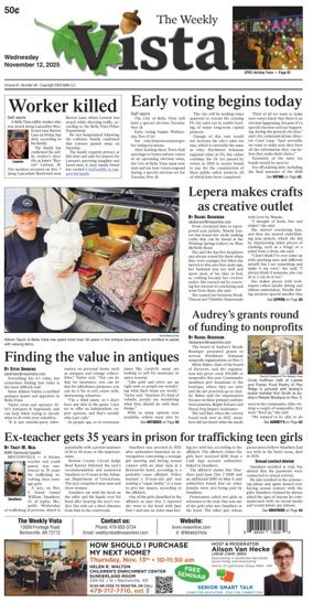 Cover of The Weekly Vista