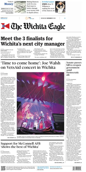 Cover of The Wichita Eagle
