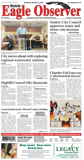 Cover of Westside Eagle-Observer