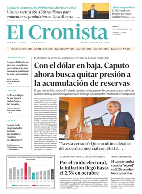 Cover of El Cronista comercial