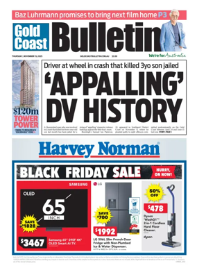 Cover of The Gold Coast Bulletin