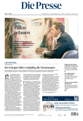 Cover of Die Presse