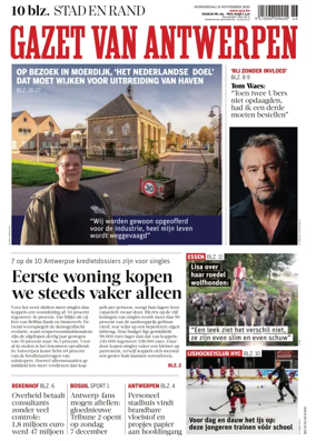 Cover of Gazet van Antwerpen Metropool Stad