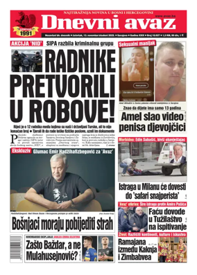 Cover of Dnevni avaz