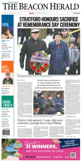 Cover of The Beacon Herald