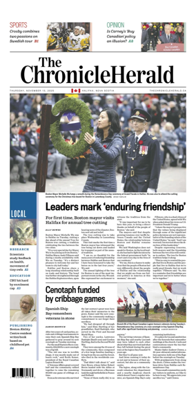 Cover of The Chronicle Herald (Provincial)