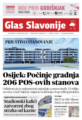 Cover of Glas Slavonije