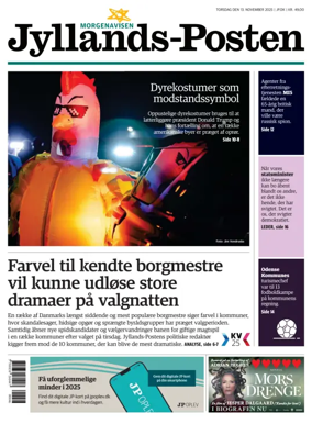 Cover of Jyllands-Posten