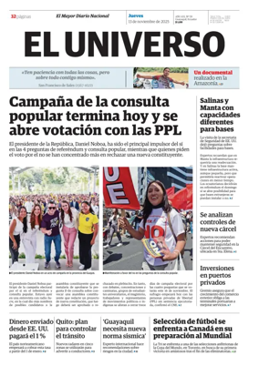 Cover of El Universo