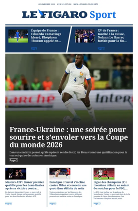Cover of Le Figaro Sport