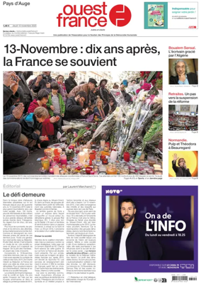 Cover of Ouest France (Pays d'Auge)