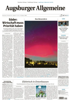 Cover of Augsburger Allgemeine (Land West)