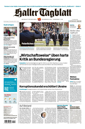 Cover of Haller Tagblatt
