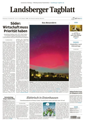 Cover of Landsberger Tagblatt
