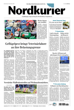 Cover of Neubrandenburger Zeitung