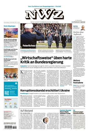 Cover of NWZ  (Göppinger Kreisnachrichten)