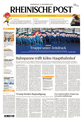 Cover of Rheinische Post Krefeld Kempen