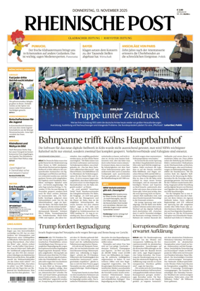 Cover of Rheinische Post - Mönchengladbach and Korschenbroich