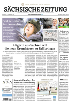 Cover of Sächsische Zeitung  (Freital)